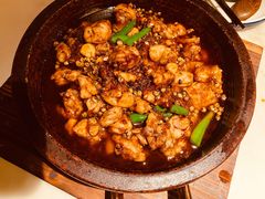 酱爆石锅蛙-绿茶餐厅(华发商都店)