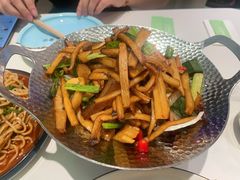 石锅杏鲍菇-川人百味(金安中央大街店)