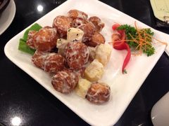 菠萝油条虾-鹿港小镇(黄金店)