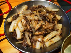 牛肉炒年糕-山海珍味韩国料理(奥城店)