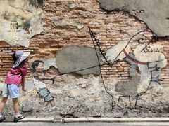 -槟城街头艺术街区