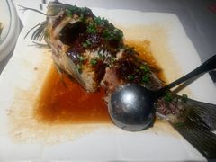 豉汁蒸鲫鱼-老伙记海鲜码头(北滘店)