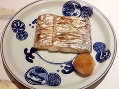 萝卜泥蓉配煎鱼-鮨 和魂 京都