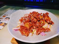 蒜香蜜汁排骨-绿茶餐厅(成都大悦城店)