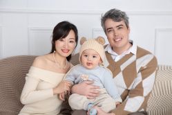 -时光纪亲子全家福照相馆(静安店母女写真父母纪念照)