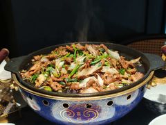 炙子烤呼伦贝尔羔羊肉-喜悦烤鸭·新京菜(王府井店)