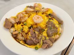 虾仁牛肉滑蛋饭-深仔记茶餐厅(亚士厘道店)