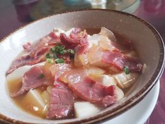 清蒸咸肉豆腐-环秀楼(黄山呈坎店)