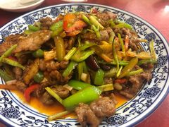 小炒牛肉-北大地皖峰饭馆