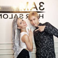 点击看大图 -3AM HAIR SALON染发烫发接发