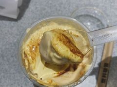 厚烧蛋糕波波奶茶-喜茶(青岛金狮广场店)