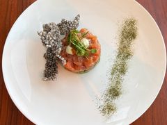 三文鱼塔挞-上海柏悦酒店·世纪100牛排馆