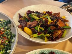 蕨粑炒腊肉-山石榴·贵州菜(丰盛里店)