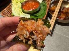 -草家酱蟹炭火烤肉店(珲春南路一店)