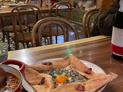 奶油培根鸡蛋荞麦可丽饼-salée
