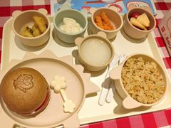 厚嘟嘟牛肉杂粮汉堡儿童餐-西贝(枫蓝国际购物中心店)