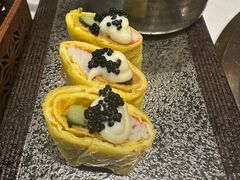 蟹籽手卷-千寻山野烤肉(中关村店)