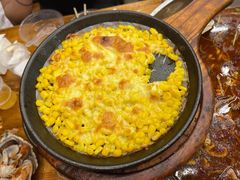 料理烤芝士玉米粒-老东镇啤酒屋海鲜加工·蒸汽海鲜·海鲜烧烤(台东店)