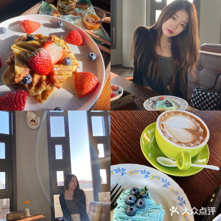 烟台探店|高颜值咖啡厅➕甜品巨棒!
