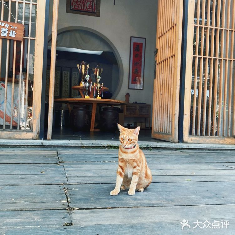 他说这里老房子多，意味着也多