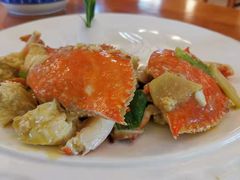 葱姜炒梭子蟹-金地利海鲜酒楼(清凉门店)