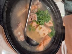 洪湖莲藕猪骨煲-清晖小苑·顺德菜(观澜湖新城店)