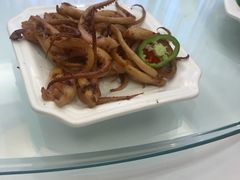 香煎鱿鱼须-益健名厨海鲜城(夏湾店)