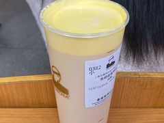 焦糖蛋蛋拿铁-LELECHA乐乐茶(上海五角场万达广场店)