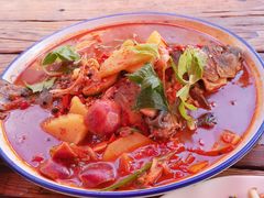 百香果桂花鱼-明月山庄私房菜(环海东路店)