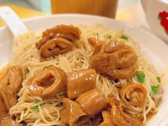 猪肠捞面-曾仔竹升面