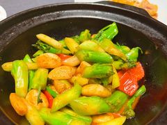 堂烹鱼籽酱花菜-狮王府淮扬菜(夫子庙老门东店)