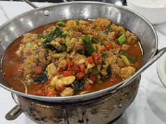 干锅鱼籽鱼泡-谭姐湘菜馆(浦东大道店)