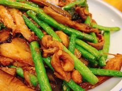 紫苏肉松炒茄子豆角-粤·向群饭店(泮塘路店)