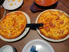 培根鸡肉双拼披萨-萨莉亚意式餐厅(杭州西溪龙湖天街店)