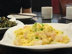 韭黄虾仁炒蛋-明记炖品世家(丰泽店)