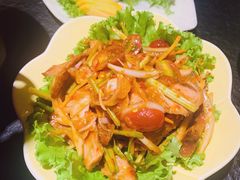猪颈肉沙拉-泰阁暹罗餐厅(万达店)