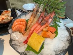 刺身拼盘-上隐水产海鲜刺身自助餐(淮海百盛店)