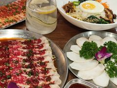 -明洞阿姨·韩式酱蟹烤肉·创意料理(三元桥店)