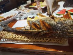 虾油海鲈鱼-山东宾馆·齐鲁苑餐厅