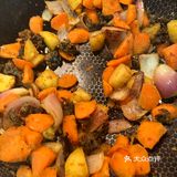 鸡腿奶味咖喱拌面