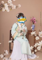-后宫·古装汉服京剧儿童亲子全家福摄影