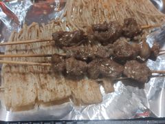 -路边摊小炉子烧烤