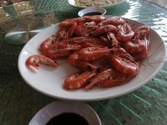 白灼海白虾&nbsp;68一斤-鹏城人家海鲜酒家·23年老字号(较场尾店)