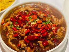 水煮牛肉-小河盐帮·私家菜·烤鸭(三元桥·霄云路店)