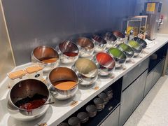 自助调料区-牛人日志·鲜牛肉骨汤火锅(万科里瑧店)