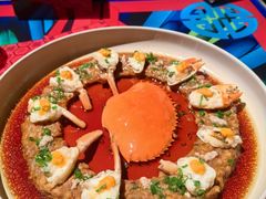 糟骨头黑豚肉碎蒸膏蟹-上海滩餐厅(BFC外滩金融中心店)