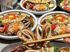 -草家酱蟹炭火烤肉店(珲春南路一店)