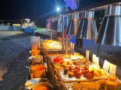 自助取餐区-亚龙湾希尔顿自助餐厅·海鲜·烧烤·沙滩BBQ·现场乐队