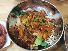炸酱干拌面-上汤土豆面
