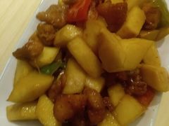 苹果炒鸡肉-老乡鸡(上海白玉兰广场店)